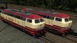 Diesellokomotiven BR218 - TEE Farbgebung - DB und DBAG (Set)