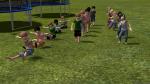 Trampolin mit PhysX & 3*5 springende Kinderfiguren