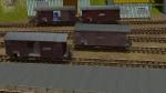 gedeckte Güterwagen, Schmalspur RhB Gbk-v der Serie 5501 bis 5530, Set 3