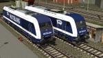 Dieselelektrische Lokomotiven - Siemens Eurorunner - METRANS (Set)