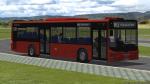 MAN Lions Citybus Zweitürer Rot 