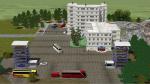 Pkw Auto Turm - Funktionsmodell für das ein Spur Straßen System