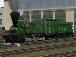 Güterzug-Dampflokomotive GKB 671