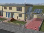 Häuser Set mit Solar-Technik