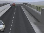 Betonbrücken-Splines in 3D Ausführung