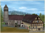 Mittelalterliche Klosteranlage