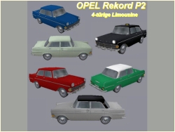  OPEL Rekord P2 4-trige Limousinen im EEP-Shop kaufen