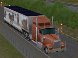  Kenworth-Truck bronze mit Trailer D im EEP-Shop kaufen