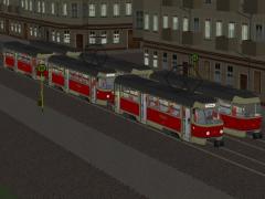 Straenbahn Tatra T4D + B4D Set 2 im EEP-Shop kaufen Bild 6