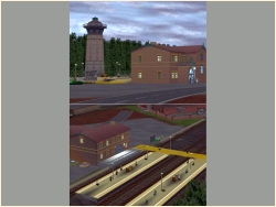  Bahnhof Hoyerswerda mit Wasserturm im EEP-Shop kaufen