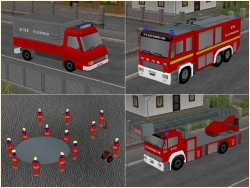  Feuerwehr-Einsatzfahrzeuge Set1 im EEP-Shop kaufen