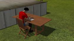  animierte schreibende Frau Marita  im EEP-Shop kaufen