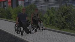  Verletzte Personen im Rollstuhl im EEP-Shop kaufen