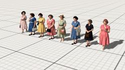 Passanten - Frauen Epoche III � Set im EEP-Shop kaufen Bild 6