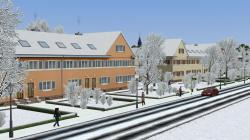  Huser fr Wohnsiedlungen in Winter im EEP-Shop kaufen