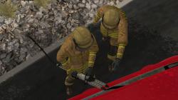 Feuerwehrmnner mit Hydraulikschnei im EEP-Shop kaufen Bild 6