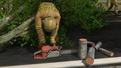  Feuerwehrmnner mit Kettensge im EEP-Shop kaufen