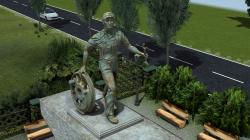 Statue eines Eisenbahnarbeiters im EEP-Shop kaufen Bild 6