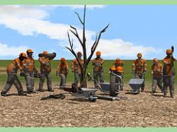  Figuren Set 8 - Waldarbeiter mit Zu im EEP-Shop kaufen