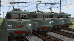  SET : 4 BB 25200 de la SNCF - �poqu im EEP-Shop kaufen