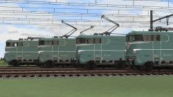  SET : 4 BB 25200 de la SNCF - �poqu im EEP-Shop kaufen