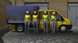 Moderner Arbeiter 1 animiert im EEP-Shop kaufen Bild 6