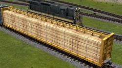  US Centerbeam Flatcar mit Holzbelad im EEP-Shop kaufen