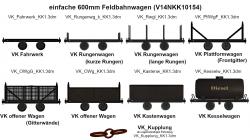 Einfache Feldbahnwagen (600mm) im EEP-Shop kaufen Bild 6