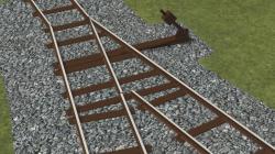  600mm Feldbahnweiche (ABW - Einzung im EEP-Shop kaufen