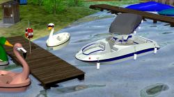 Motorboot Trailer mit Boot und Boot im EEP-Shop kaufen Bild 6