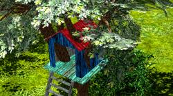 2 Baumh�user und spielende Kinder im EEP-Shop kaufen Bild 6