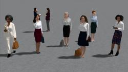 Frauen im Business Look, Set 2 im EEP-Shop kaufen