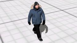 Personen im Winter, gehend im EEP-Shop kaufen Bild 6