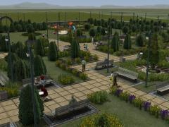  Modularer Stadtpark-Garten mit Torb im EEP-Shop kaufen