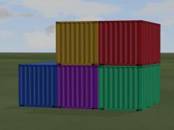  Container in 5 verschiedenen Farben im EEP-Shop kaufen