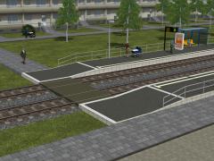  Straenbahn-Haltestelle mit Zubehr im EEP-Shop kaufen