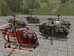  Hubschrauber Alouette SA-315B Lama  im EEP-Shop kaufen