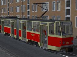  Tatra-Straenbahn KT4D Rot-Beige mi im EEP-Shop kaufen