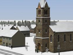 Dorfkirche-Winter im EEP-Shop kaufen Bild 6
