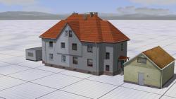 Modell Set : Doppelhaus mit zwei Ga im EEP-Shop kaufen Bild 12
