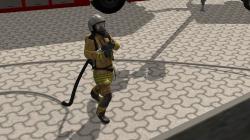 Feuerwehrm�nner mit Atemschutzger�t im EEP-Shop kaufen