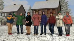 Menschen im Winter Set 3 im EEP-Shop kaufen