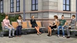 sitzende Frauen & Mnner (High-Poly im EEP-Shop kaufen