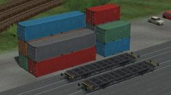 DR/DB Lbgjs598 mit Containern 20/40 im EEP-Shop kaufen