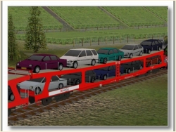 DDm Wagen verkehrsrot beladen mit P im EEP-Shop kaufen