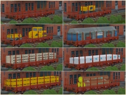 Flachwagen der DB und ATG Kbs443-,  im EEP-Shop kaufen