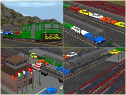 Autotransportwaggons Saadkms690 mit im EEP-Shop kaufen