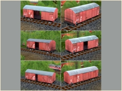 Gedeckte G�terwagen der DR 2-achsig im EEP-Shop kaufen