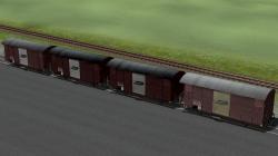 gedeckte G�terwagen, Schmalspur RhB im EEP-Shop kaufen