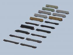 Vierachsige Flachwagen Typ Rs 680 D im EEP-Shop kaufen